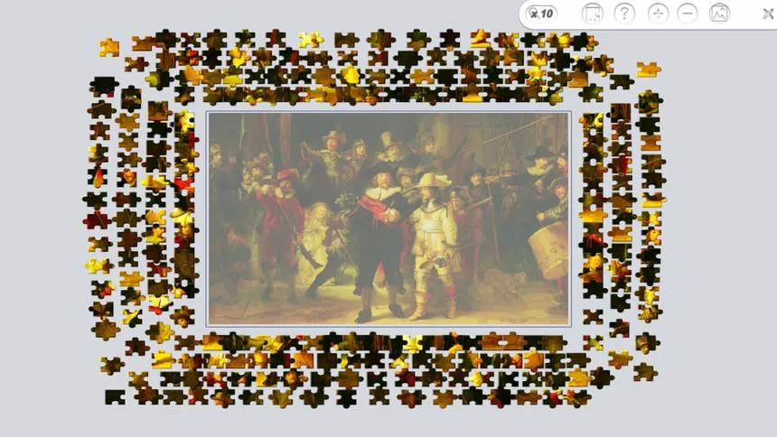 Скриншот 2 к игре House of Jigsaw: Masters of Art