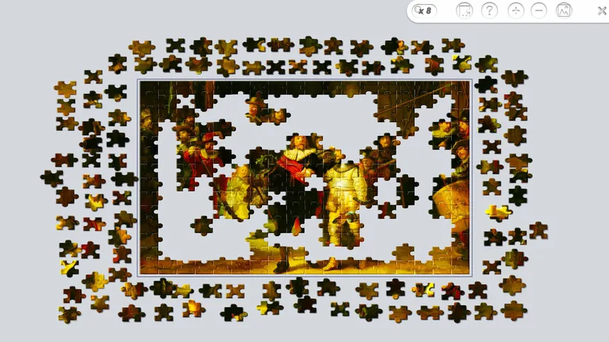 Скриншот 3 к игре House of Jigsaw: Masters of Art