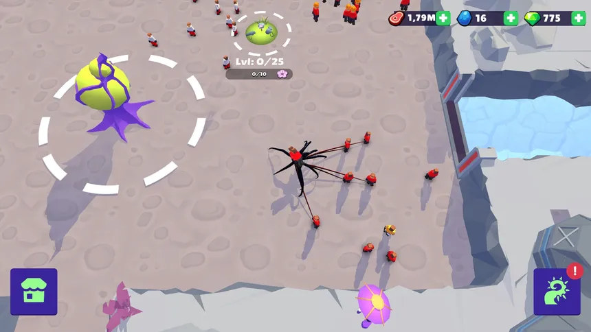 Скриншот 1 к игре Alien Invasion: RPG Idle Space