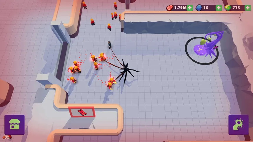 Скриншот 2 к игре Alien Invasion: RPG Idle Space