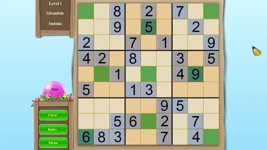 Скриншот 1 к игре Sudoku Vacation 2