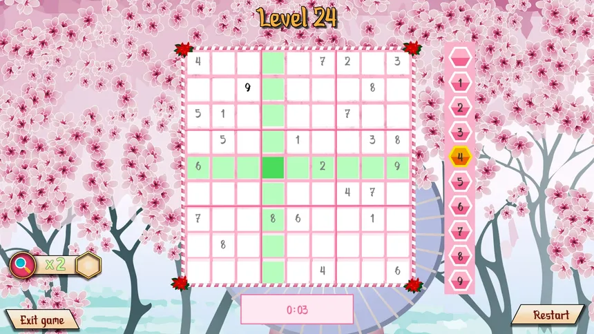 Скриншот 4 к игре Mega Sudoku - Binary & Suguru