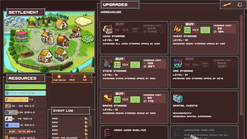 Скриншот 1 к игре Feudal Fantasy Incremental