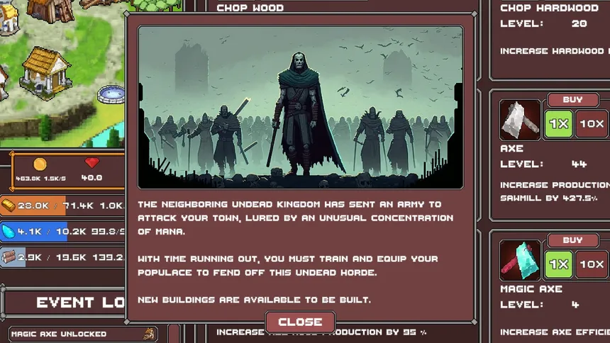 Скриншот 4 к игре Feudal Fantasy Incremental
