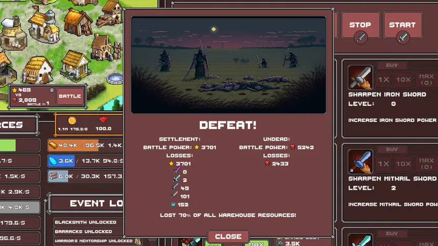 Скриншот 6 к игре Feudal Fantasy Incremental