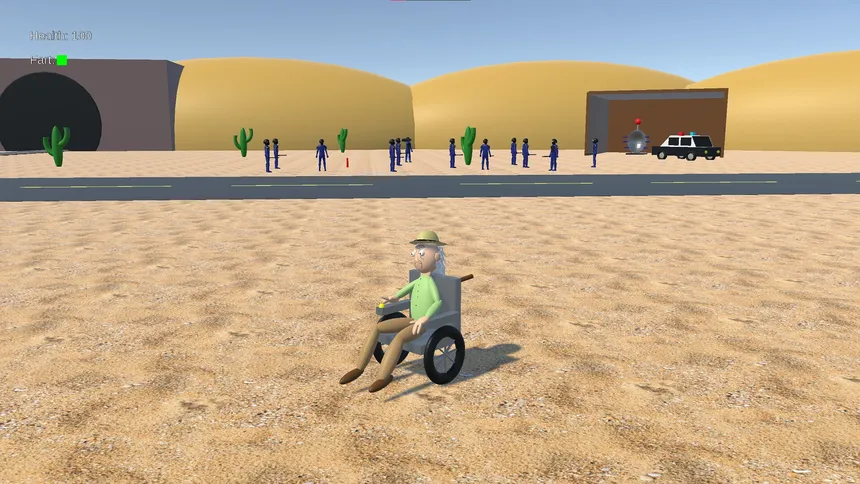 Скриншот 3 к игре Larry's new wheelchair