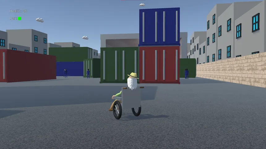 Скриншот 4 к игре Larry's new wheelchair