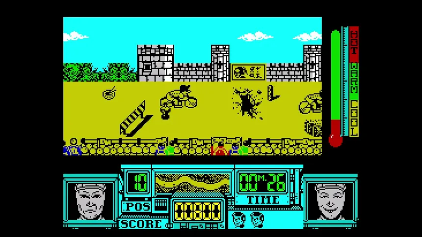 Скриншот 3 к игре Tour de Force (CPC/Spectrum)