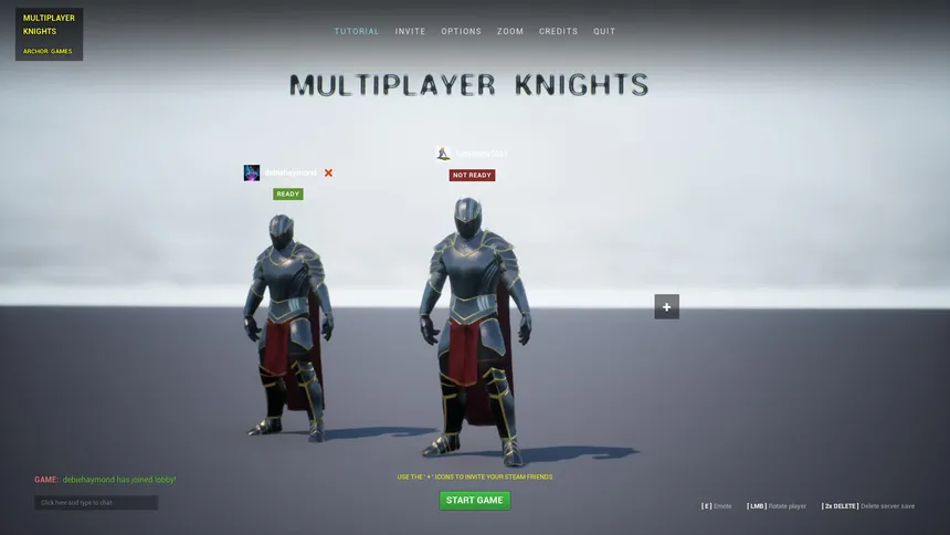 Скриншот 1 к игре MULTIPLAYER KNIGHTS