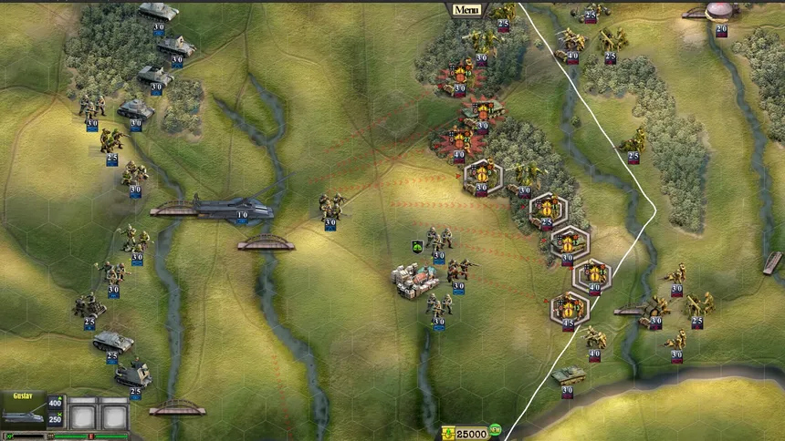 Скриншот 5 к игре Frontline: Panzers & Generals Vol. I