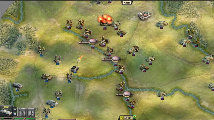 Скриншот 7 к игре Frontline: Panzers & Generals Vol. I