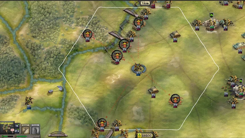 Скриншот 8 к игре Frontline: Panzers & Generals Vol. I