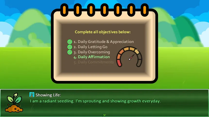 Скриншот 5 к игре Better Me Tree: Daily Affirmations