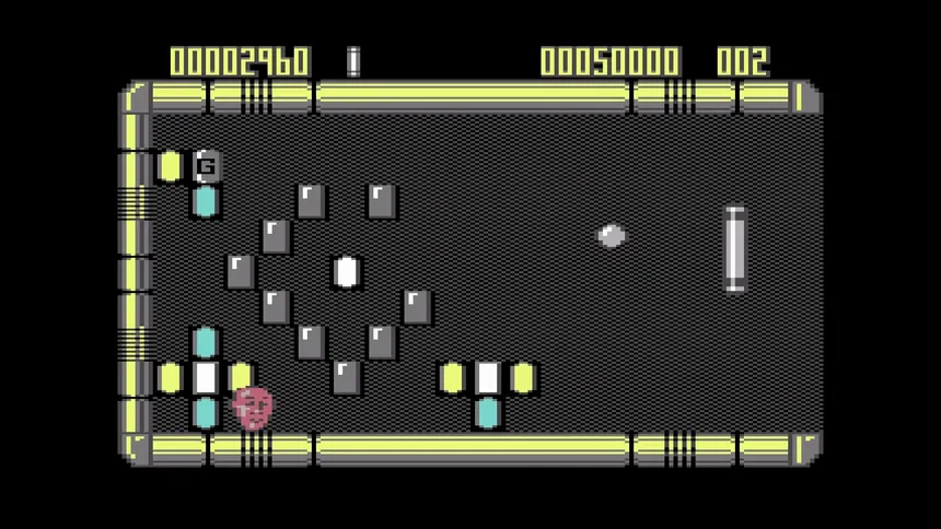 Скриншот 3 к игре Krakout (C64/CPC/Spectrum)