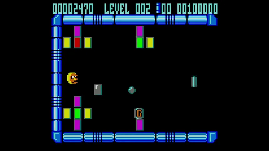 Скриншот 4 к игре Krakout (C64/CPC/Spectrum)