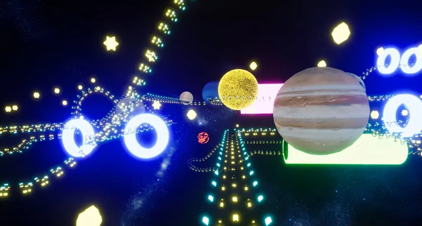 Скриншот 4 к игре Space Coaster VR