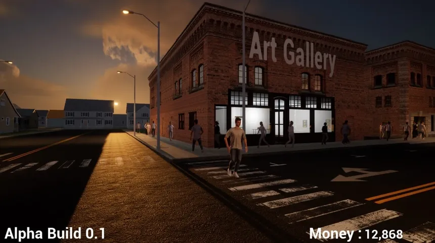 Скриншот 2 к игре Art Gallery Simulator