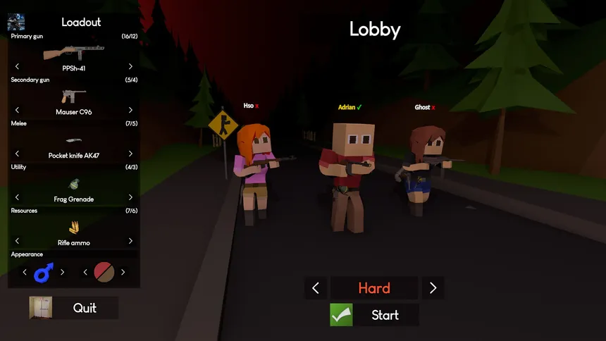 Скриншот 4 к игре Zumbi Blocks 2 Open Alpha