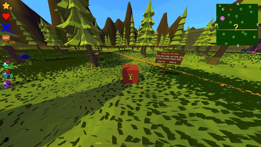 Скриншот 2 к игре The World's Hardest Game 3D World