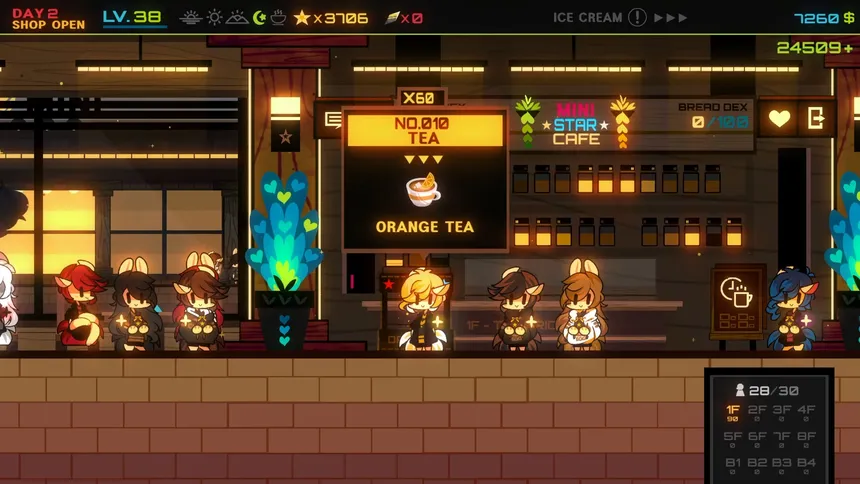 Скриншот 1 к игре Mini Star Cafe