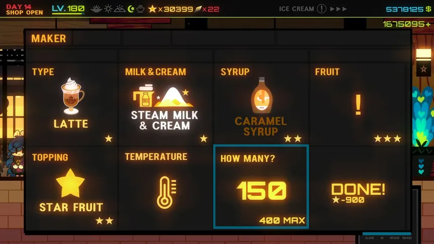 Скриншот 3 к игре Mini Star Cafe