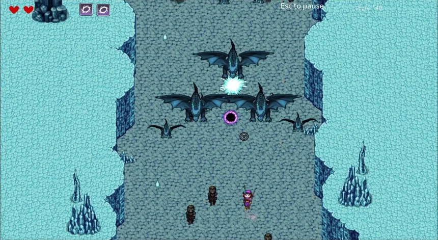 Скриншот 1 к игре Dragon Dodge Valley