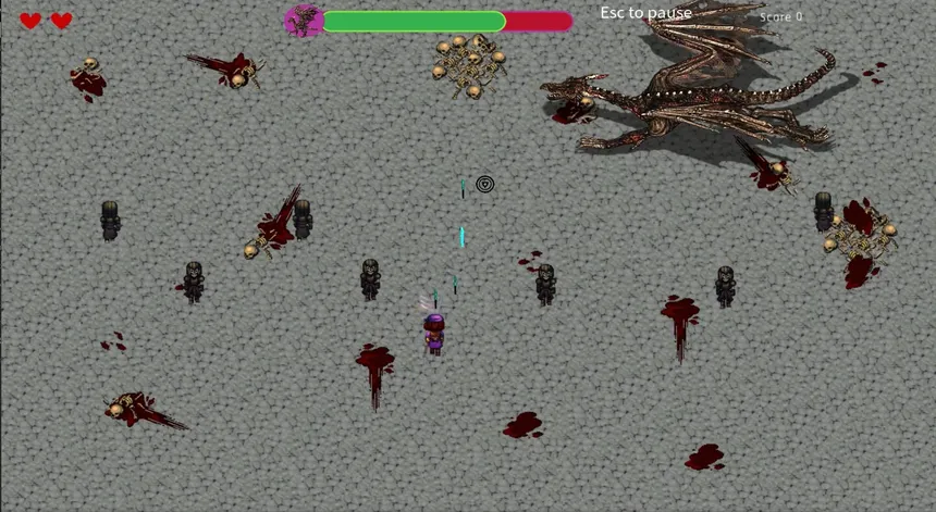 Скриншот 3 к игре Dragon Dodge Valley