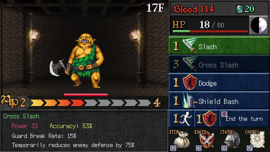 Скриншот 1 к игре DarkBlood -Gaiden-