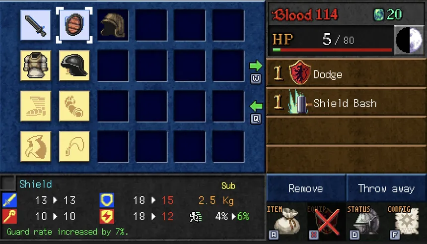 Скриншот 3 к игре DarkBlood -Gaiden-