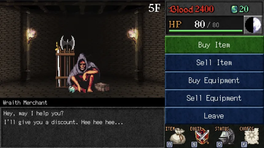 Скриншот 5 к игре DarkBlood -Gaiden-
