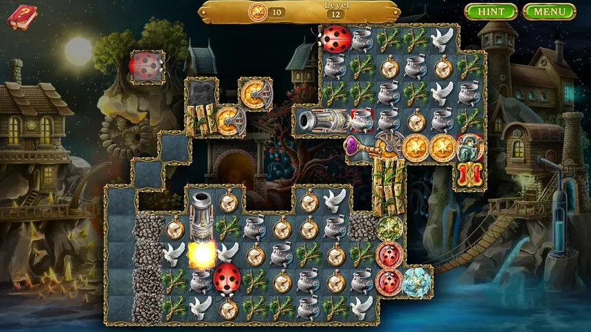 Скриншот 1 к игре Spellarium 9 Match 3 Puzzle