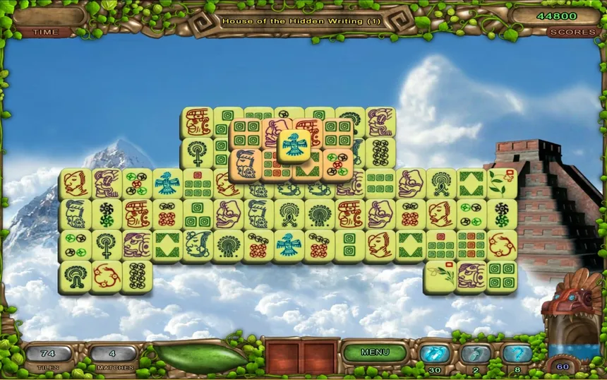 Скриншот 1 к игре Mahjong - Legacy of the Toltecs