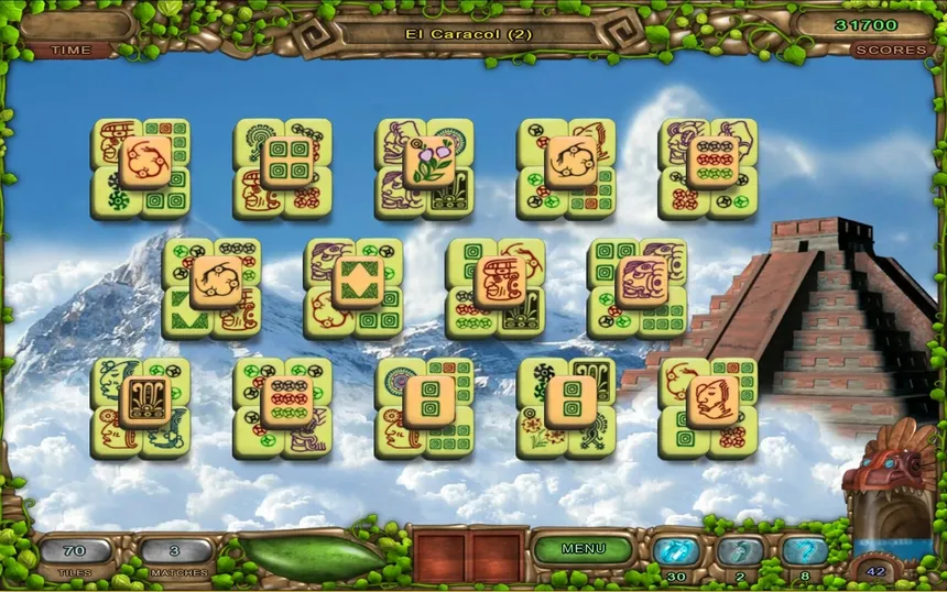 Скриншот 4 к игре Mahjong - Legacy of the Toltecs