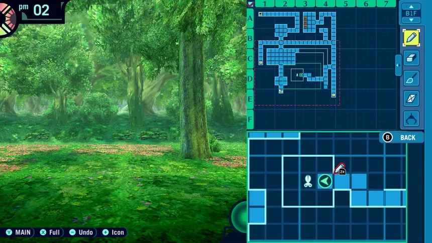 Скриншот 2 к игре Etrian Odyssey HD