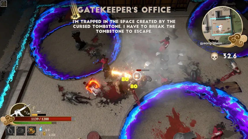 Скриншот 1 к игре ZOMBIE HUNTER -FACE THE SINS-