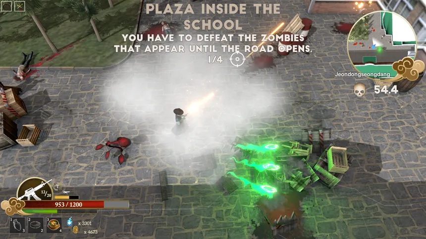 Скриншот 4 к игре ZOMBIE HUNTER -FACE THE SINS-