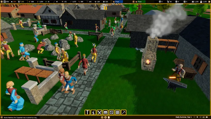 Скриншот 3 к игре Wildwood: A Town Building Game