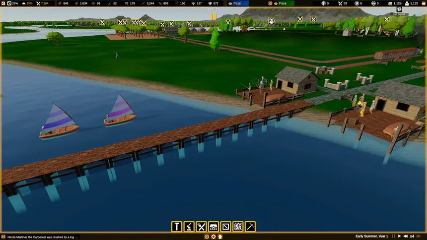 Скриншот 5 к игре Wildwood: A Town Building Game
