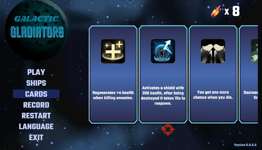 Скриншот 2 к игре Galactic Gladiators