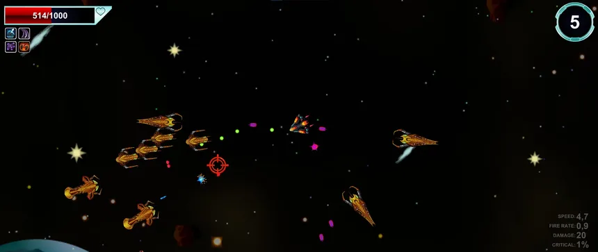Скриншот 6 к игре Galactic Gladiators