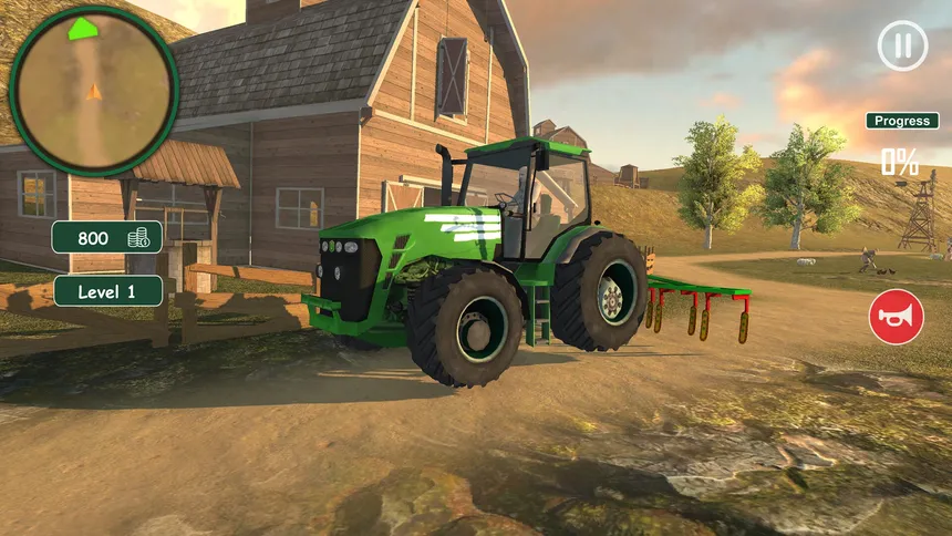 Скриншот 1 к игре Farming Tractor Simulator: Big Farm