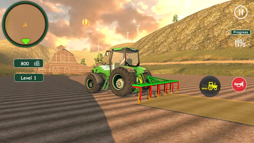 Скриншот 2 к игре Farming Tractor Simulator: Big Farm