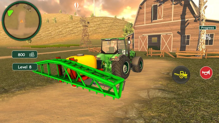 Скриншот 3 к игре Farming Tractor Simulator: Big Farm
