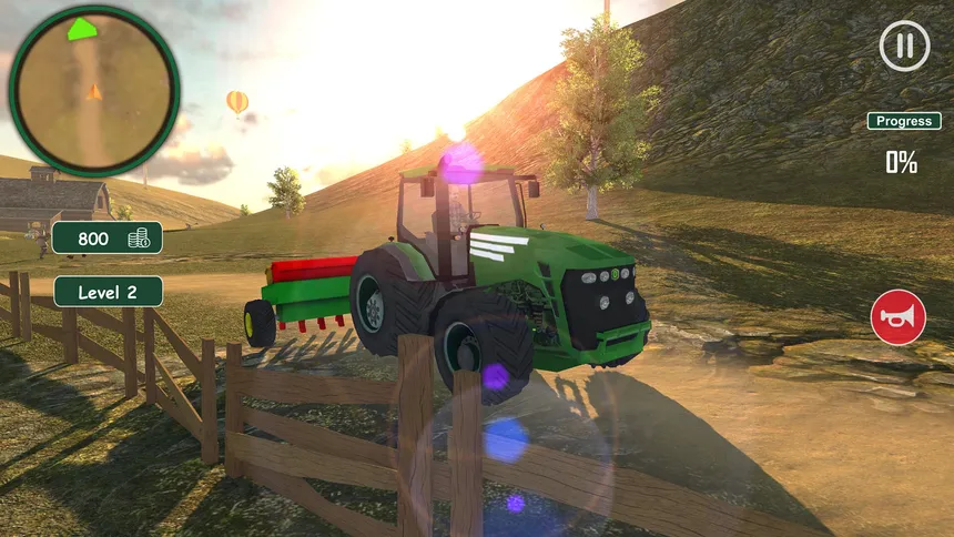 Скриншот 4 к игре Farming Tractor Simulator: Big Farm
