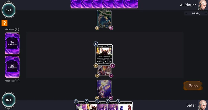 Скриншот 1 к игре Deck Forge (Mad Gate)