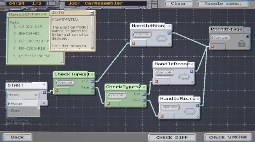 Скриншот 1 к игре Dystopian Debugger