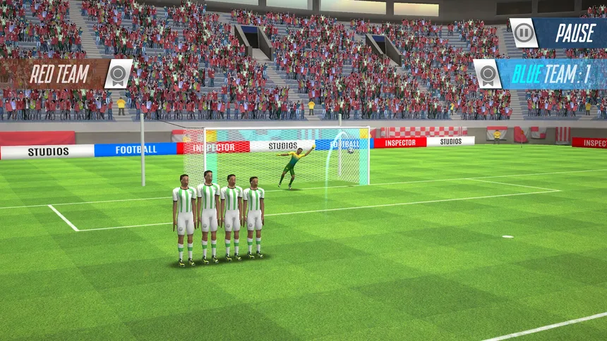 Скриншот 2 к игре Free Kick Football: 3D Soccer