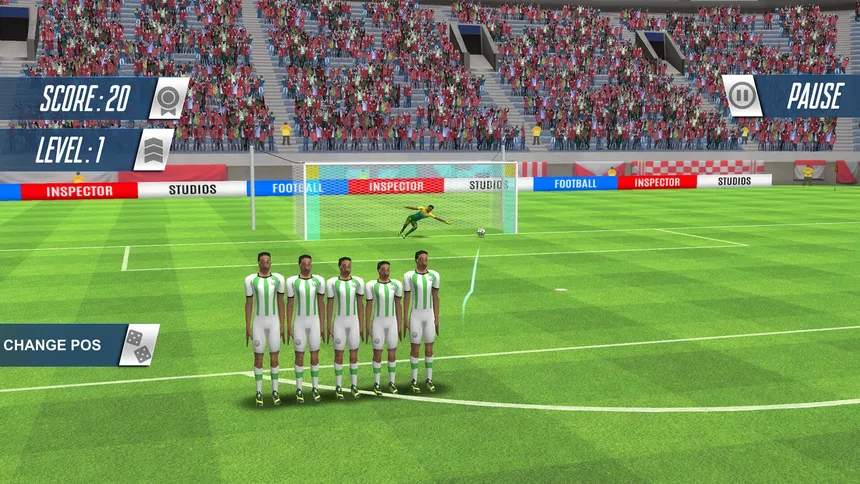 Скриншот 5 к игре Free Kick Football: 3D Soccer
