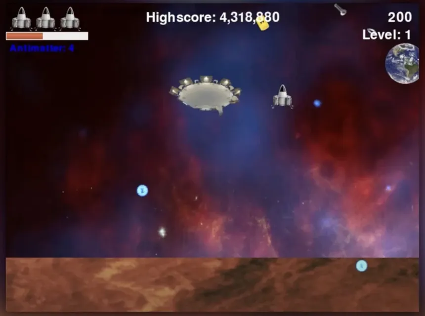 Скриншот 1 к игре Lunar Lander