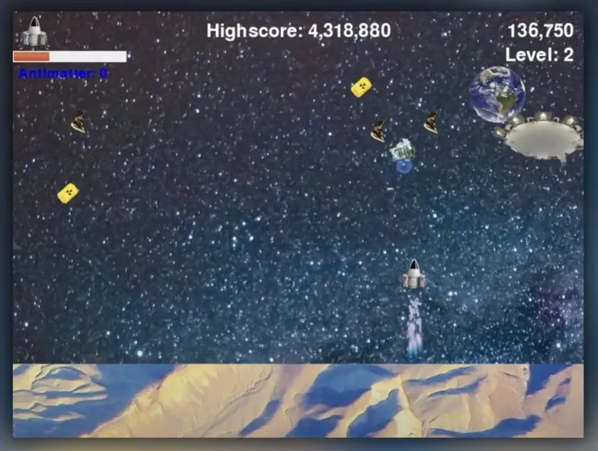Скриншот 3 к игре Lunar Lander
